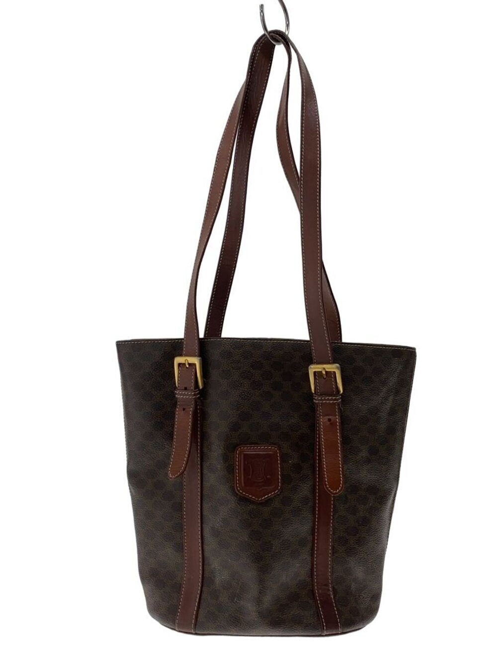 Celine Macadam Tote Bag All Over Brown